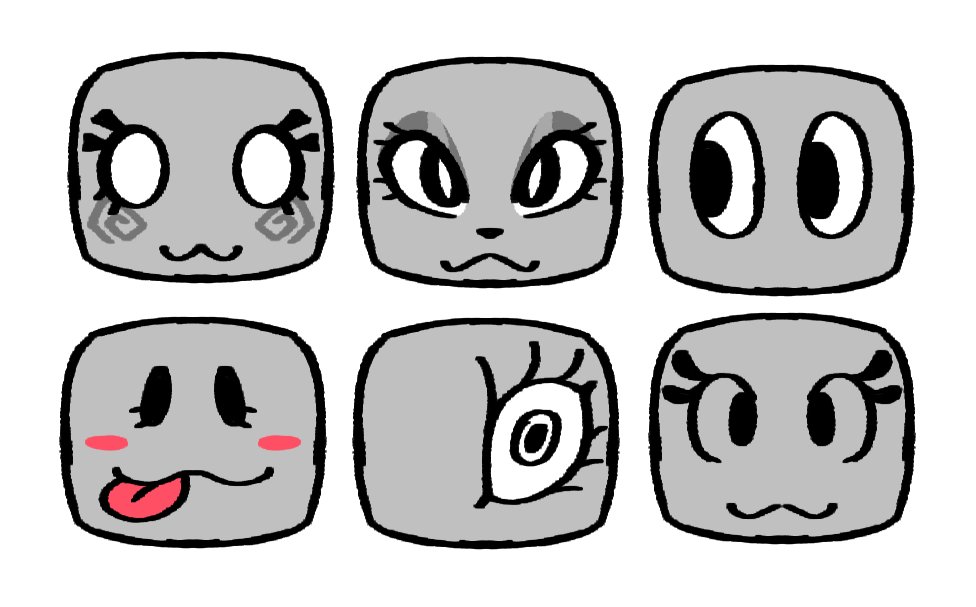 HuniLuxe's tweet image. roblox dynamic face ideas