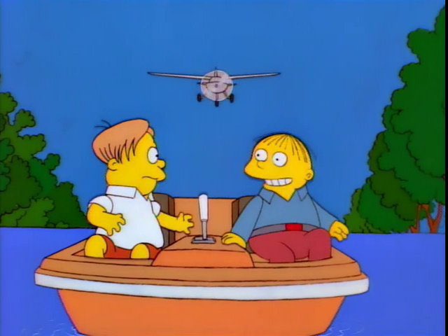 QuotesSimpsons1's tweet image. It's gaining on us!
I'm pedaling backwards.
#Simpsons