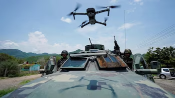 TereValeMX's tweet image. Ya al aire🔴👉¡ElRapidínEnVivo🔥EXCUSA de DRONES del NARCO PODRÍAN SER EXCUSA para que EUA INVADA MEXICO🔥con María Elena Cantú, Jaime Guerrero @nostalgiacaviar & @TereValeMX!
📌AquíLinkRapidín👀👇
youtube.com/live/nB9DxlkxE…
