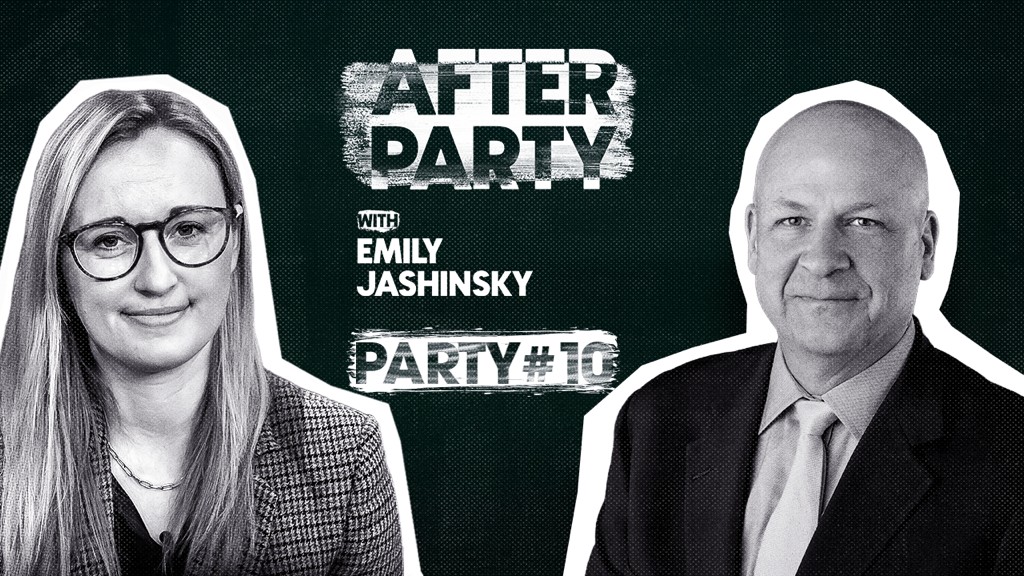 afterpartyemily's tweet image. After Party #10 is happening LIVE tonight on YouTube at 10pmET! Joining the party with @emilyjashinsky on @afterpartyemily:
- @TomBevanRCP
Lots to discuss including Emily in The White House briefing room TODAY.
Subscribe and follow: podcasts.apple.com/us/podcast/aft………