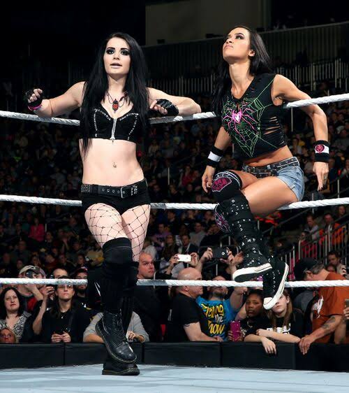 RealKhabriBhai's tweet image. Just imagine Charlotte Flair and Alexa Bliss wins tag titles at WWE SummerSlam and then Paige's music hits.
Paige - I will be your first challenger
Charlotte - But you don't have any tag team partner
Paige - Baby Girl I have
Light It Up hits and AJ Lee comes out