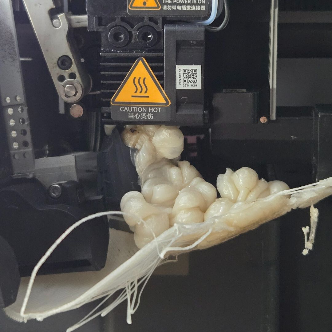 Polymaker_3D's tweet image. How bad of a day do you think our team member had when he walked up to his printer and saw this?
Drop a comment of your best caption for this blob. 👇
#polymaker #3dprinting
