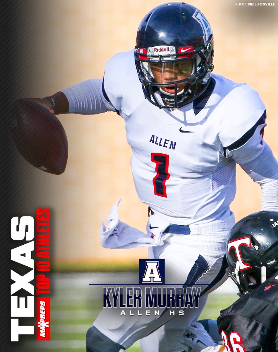 MaxPreps's tweet image. Kyler Murray is one of our Top 10 Texas High School athletes of the 21st century.
Who else is on the list?
maxpreps.com/m/news/qri6zyw…