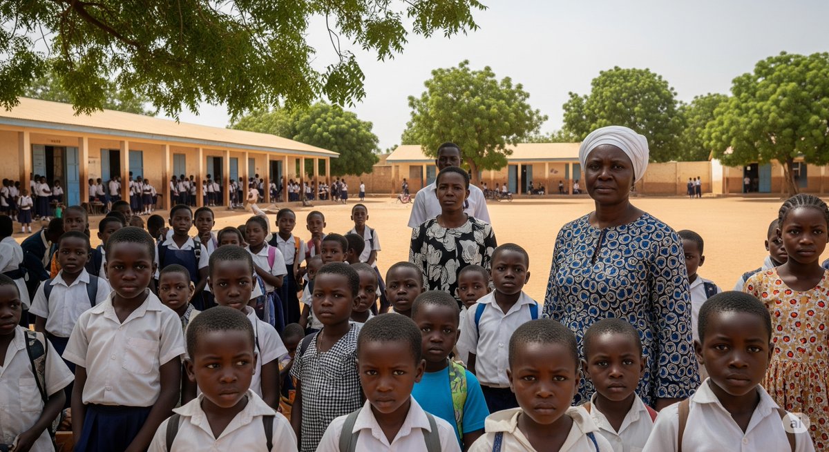 maliactu's tweet image. ⚠️ 53 ans de partenariat État–Église balayés.

🏫 Licenciements, écoles fermées, enseignants en détresse.
📉 L’éducation catholique malienne est en crise.
Un pays peut-il avancer en sacrifiant ses profs ?
👉 L’État doit agir. Maintenant. #Mali #Éducation #SYNTEC #Crise