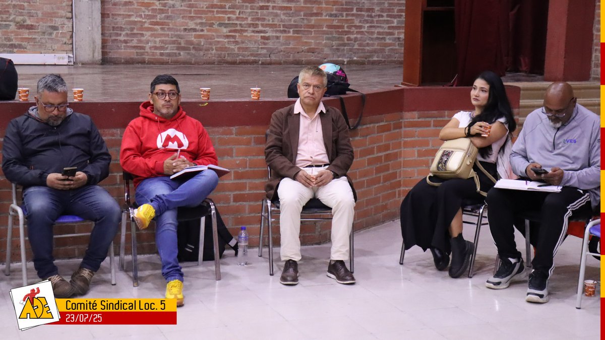 adebogota's tweet image. Comité sindical loc. 5 - Usme - 23/07/2025