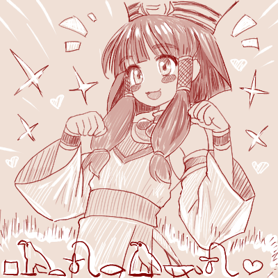 おはようございます。
久々のおめざおてがきはパトラ子ちゃんです!(ごきげんなBGM) 