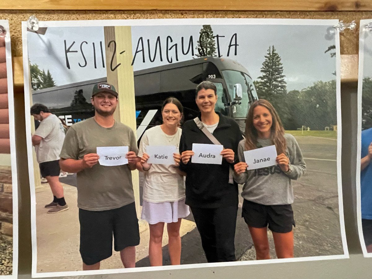 YLAugustaKS's tweet photo. Making memories that last forever.
From the ropes course to club to soaking up the sun with friends, this week is one for the books.
📣 SHOUT OUT to our amazing Young Life leaders—lives were changed this week!
#augustayounglife 
#BestWeekEver #YoungLifeCamp #summermemories https://t.co/22twD84TwO