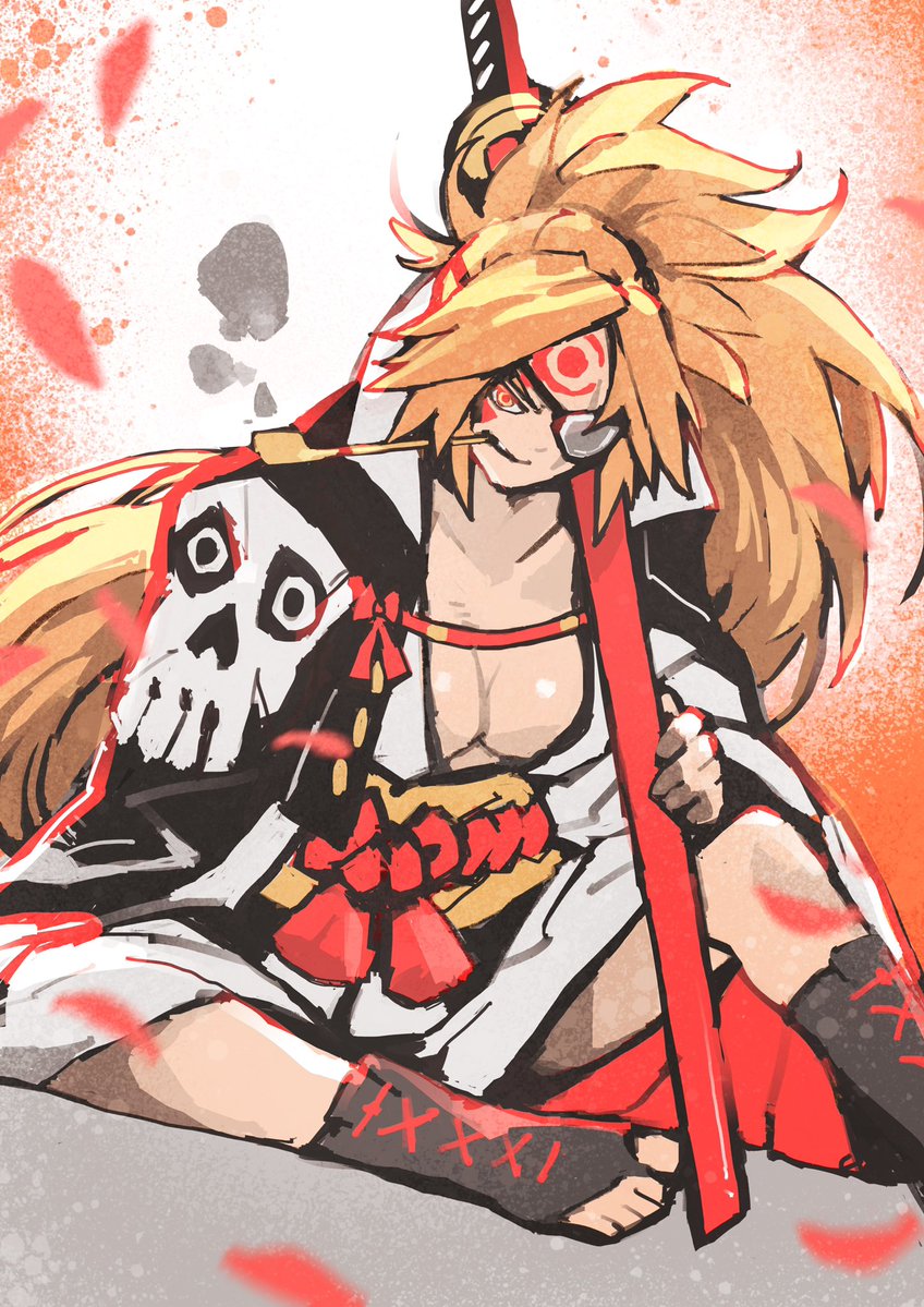 _ekaki's tweet image. #梅喧　#格ゲーキャラ描こうぜ