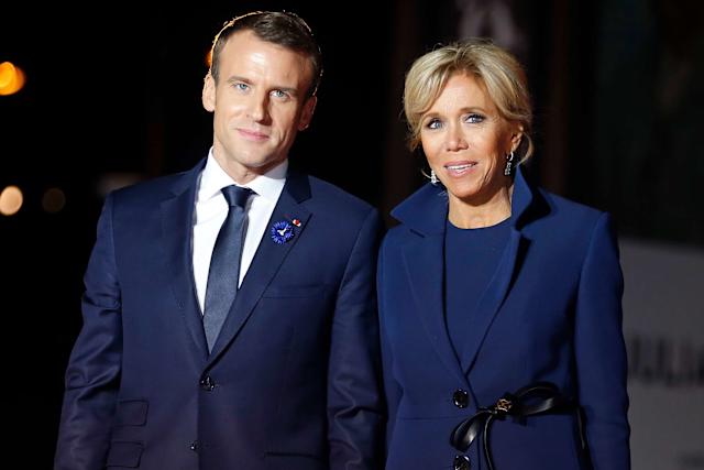 DisavowTrump20's tweet image. RETWEET if you stand with Emmanuel and Brigitte Macron against Candace Owens!