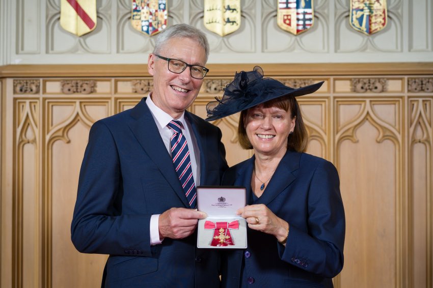 GillChumbley's tweet image. Yesterday I received my OBE from HRH The Princess Royal at Windsor Castle. What a wonderful way to mark my 47 year career in the NHS. It’s been a joy to care for all the patients I’ve had the privilege of meeting over the years. ❤️ @SigsworthJanice @ImperialPeople @Julie10000