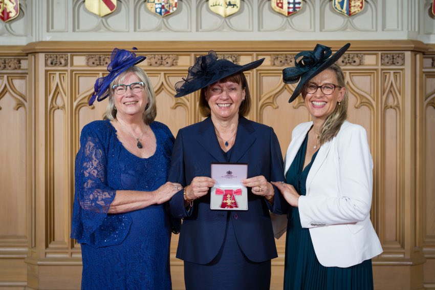 GillChumbley's tweet image. Yesterday I received my OBE from HRH The Princess Royal at Windsor Castle. What a wonderful way to mark my 47 year career in the NHS. It’s been a joy to care for all the patients I’ve had the privilege of meeting over the years. ❤️ @SigsworthJanice @ImperialPeople @Julie10000