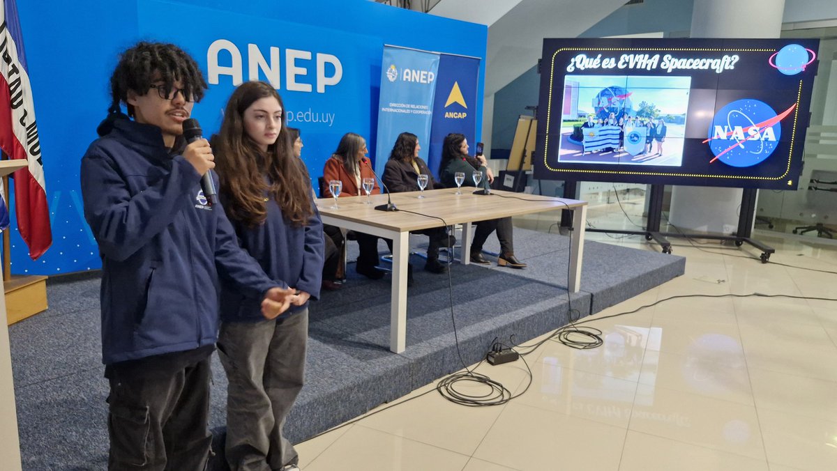 El grupo denominado "Nasa Evha Spacecraft" participará en la competencia desde el 25 al 29 de julio en el estado de Florida, Estados Unidos y cuenta con el apoyo de <a href="/AncapUruguay/">ANCAP</a>