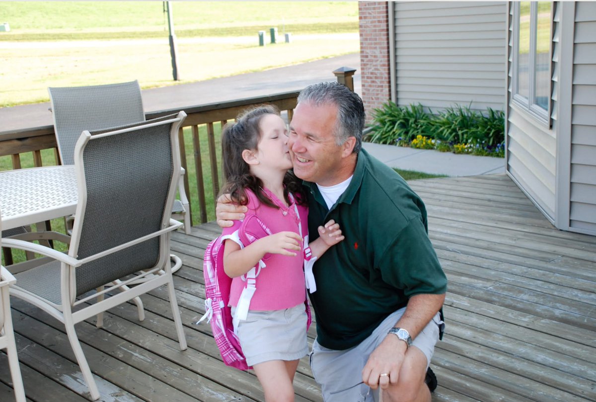 ChrisBrauns's tweet image. It was recently such a privilege to walk my youngest down the aisle . . .
Most fathers will agree, the time between our daughters kissing us good-bye on the first day of school & their wedding day goes by very quickly. @BraunsMarybeth
