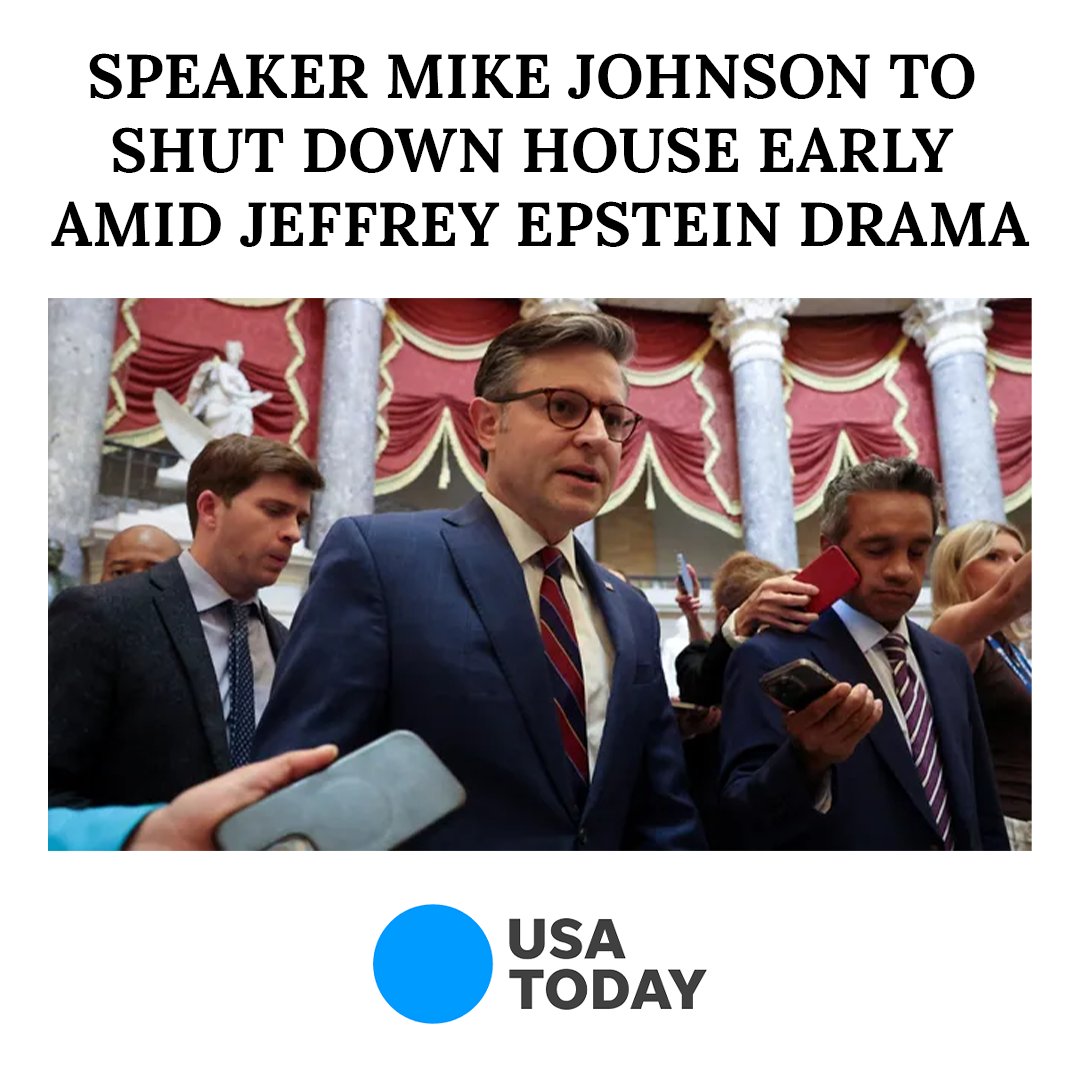 RepJoeCourtney's tweet image. Speaker Johnson just shut down the House for 6 weeks to avoid a simple vote on a bipartisan bill to release the Epstein files.
Left undone: Preventing a shutdown, lowering costs, & securing our national defense. All are more important than protecting Epstein's black book.