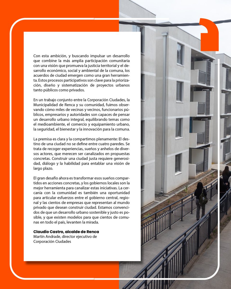 #RencaCiudad nace como la imagen de nuestra comuna para el año 2050, luego de un proceso en el que participaron miles de vecin@s, empresas y dirigentes locales.
El desafío ahora es transformar esa visión colectiva en acciones concretas. ¡En eso estamos trabajando!

Nuestra