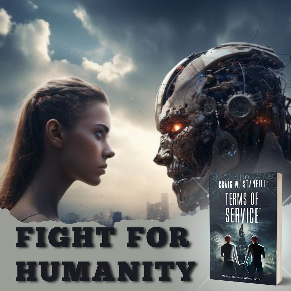 TwBookClub's tweet image. In a world ruled by artificial minds, where every emotion is predicted, every relationship assigned, and every dream digitized—what does it mean to be human?
Find out in "Terms of Service" by Craig W. Stanfill:
forums.onlinebookclub.org/shelves/book.p…
Author: @craigwstanfill