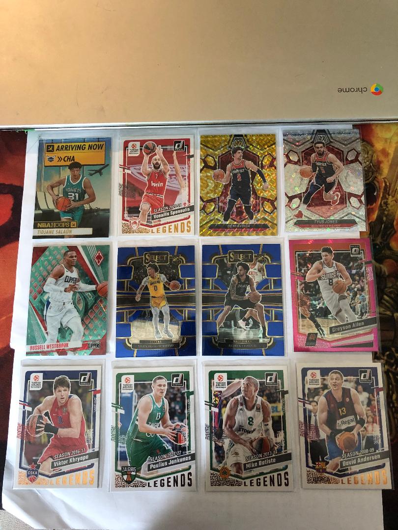 vividblue2008's tweet image. 🔥🔥STACK SALE🔥🔥
$2 🇨🇦 each, discount on multiple purchases
Maximum 8 cards per stack
Shipping $5 within 🇨🇦/$10 to 🇺🇸
Reposts always appreciated, thank you !
#TBBCrew #TBBReposts #NBA
