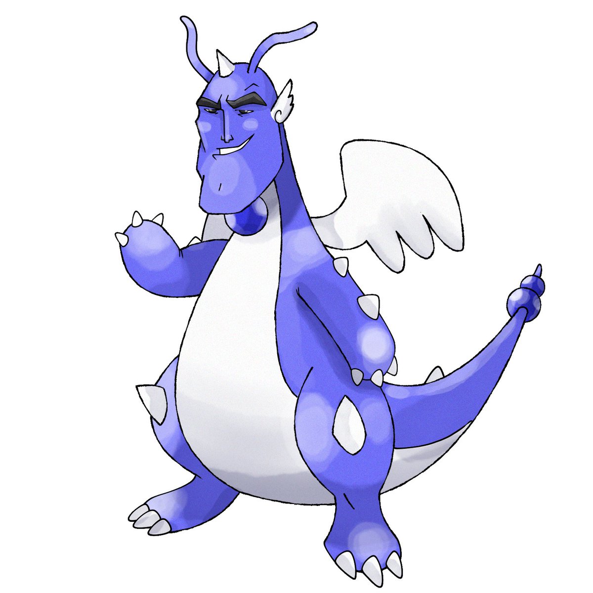 Weirdomonok's tweet image. This is what peak dragon type looks like...
#Pokemon #Dragonite