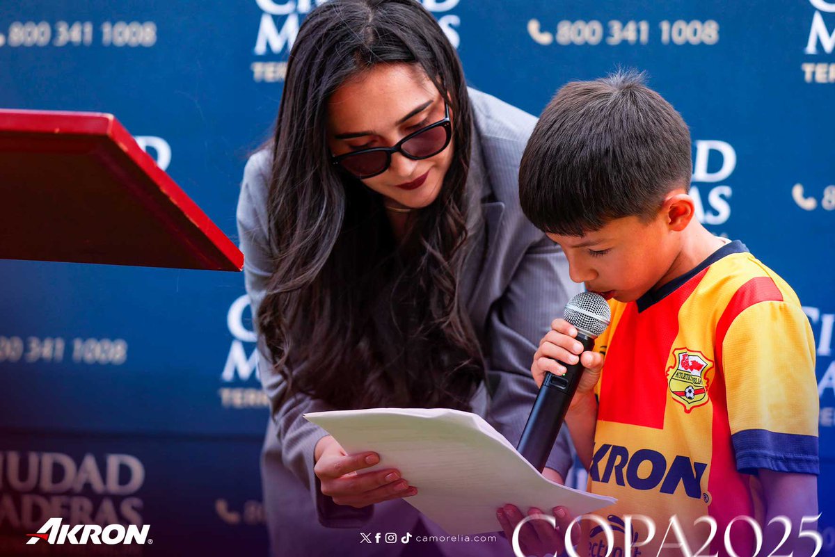 C_A_Morelia's tweet image. | @Grupo_AKRON | Así se inauguró la Copa CAM 2025. 🏆
#CopaCAM2025 #DelCanarioSoy