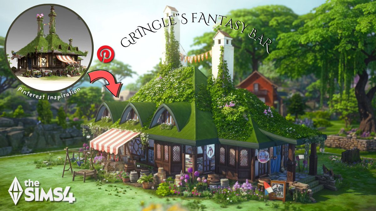 AceroladaG's tweet image. Can fairies drink beer? ๐ป๐ง๐ปโโ๏ธBecause at Gringle's Bar, YES THEY CAN
New Speed Build ๐
youtu.be/8Lkcwij1Rww?siโฆ
#ShowUsYourSims #thesims4enchantedbynature #TheSims4