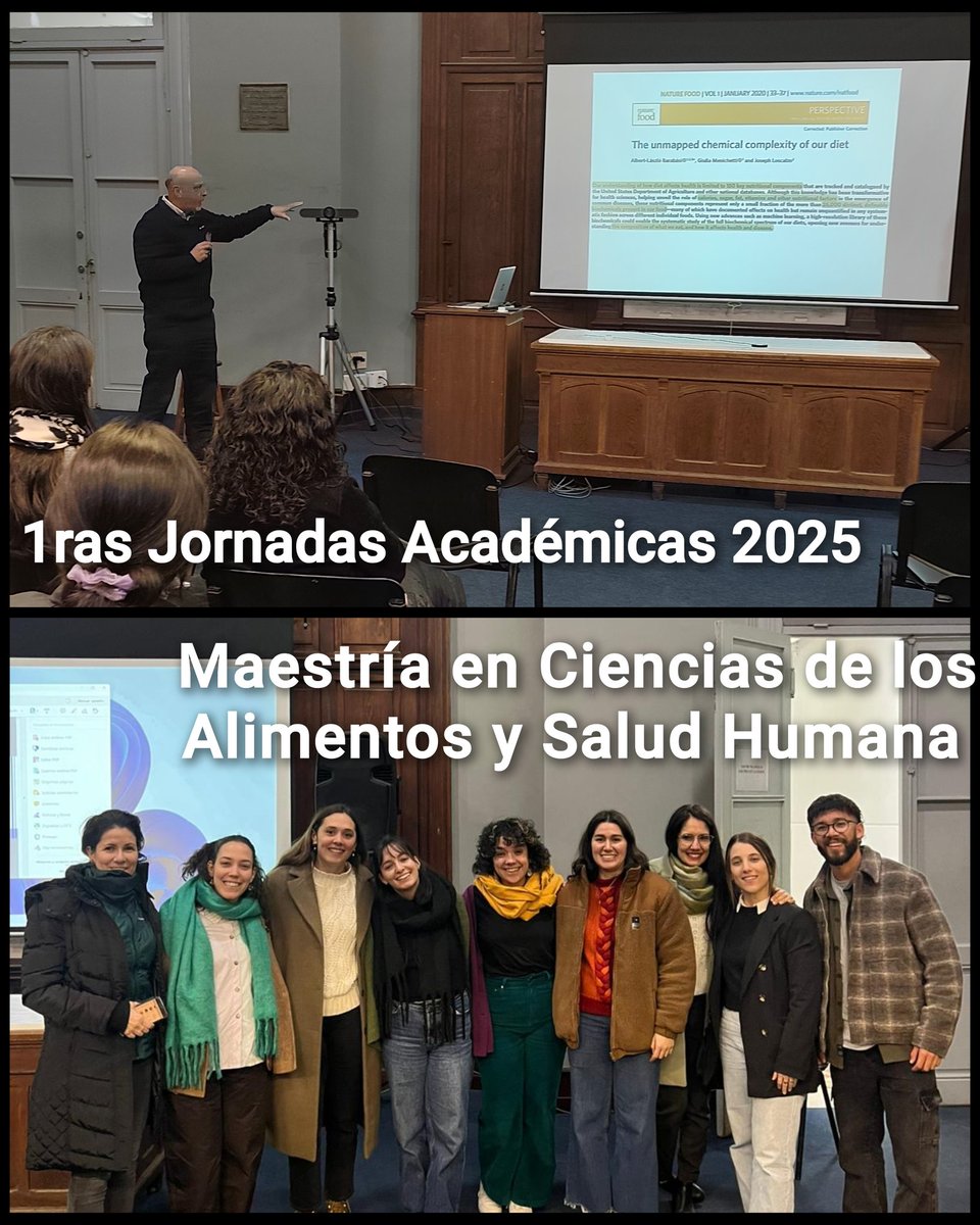 Cerramos ls 1eras Jornadas Académicas de la Maestría en Ciencias de los Alimentos y Salud Humana con mucho entusiasmo por los proyectos de investigación presentados por los estudiantes 
#ciencia #conocimiento #alimentos #salud
