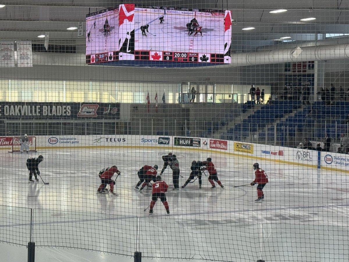 Final day of Hockey Canada U17 National Development Camp in Oakville, ON. The top 2009s in Canada on display and our last look before we release our Preseason North American 2009 Birth Year Rankings later this month. #NZintheRinks