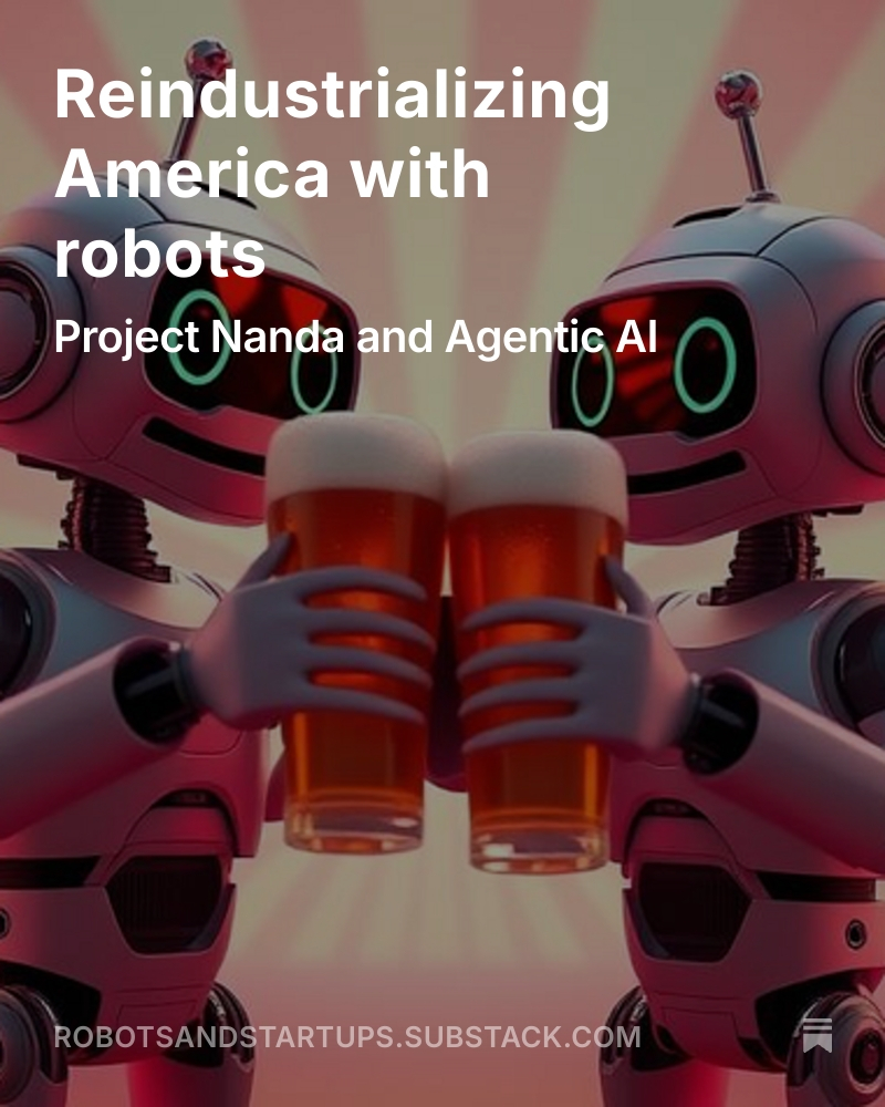 Where are we building new robots? California, Pennsylvania, Texas, New York, Ohio and Washington mainly! A surprising number of robotics companies manufacture locally, or are planning to. The ecosystem is growing but there are still roadblocks. ow.ly/NBjk50WsZjL