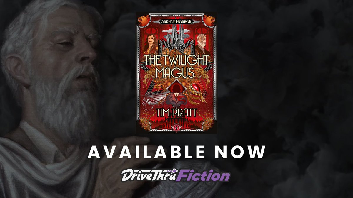 Flames Rising (@flamesrising) on Twitter photo Over at <a href="/DriveThruFic/">DriveThruFiction</a> you can now get The Twilight Magus by Tim Pratt.
Available here: tinyurl.com/nhcjfrrc
Exiled occultist Carl Sanford attempts to join a secret society as a stepping stone to even greater power while his old enemies hunt him across Spain.
#Cthulhu #ttrpg Over at <a href="/DriveThruFic/">DriveThruFiction</a> you can now get The Twilight Magus by Tim Pratt.
Available here: tinyurl.com/nhcjfrrc
Exiled occultist Carl Sanford attempts to join a secret society as a stepping stone to even greater power while his old enemies hunt him across Spain.
#Cthulhu #ttrpg