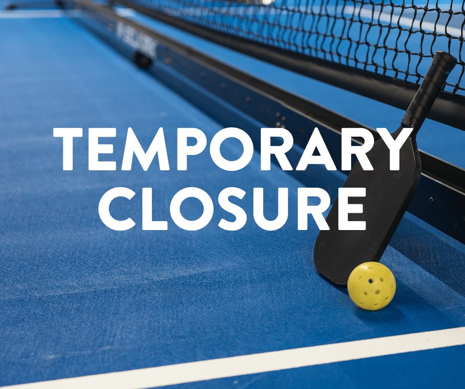 Oldsmar's tweet image. TEMPORARY CLOSURE - PICKLEBALL
The Pickleball Courts at Bicentennial Park will be closed Thurs, July 24 until 8am for maintenance. Thank you for your patience while the lighting is repaired.