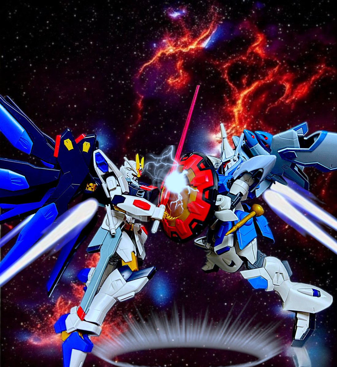 baunsingbomer's tweet image. ガンダムSEEDFREEDOM ZERO
のワンシーン
#ガンプラ #AI背景 #ガンプラ好きと繋がりたい 非公式ファン作品 #ビームサーベル選手権