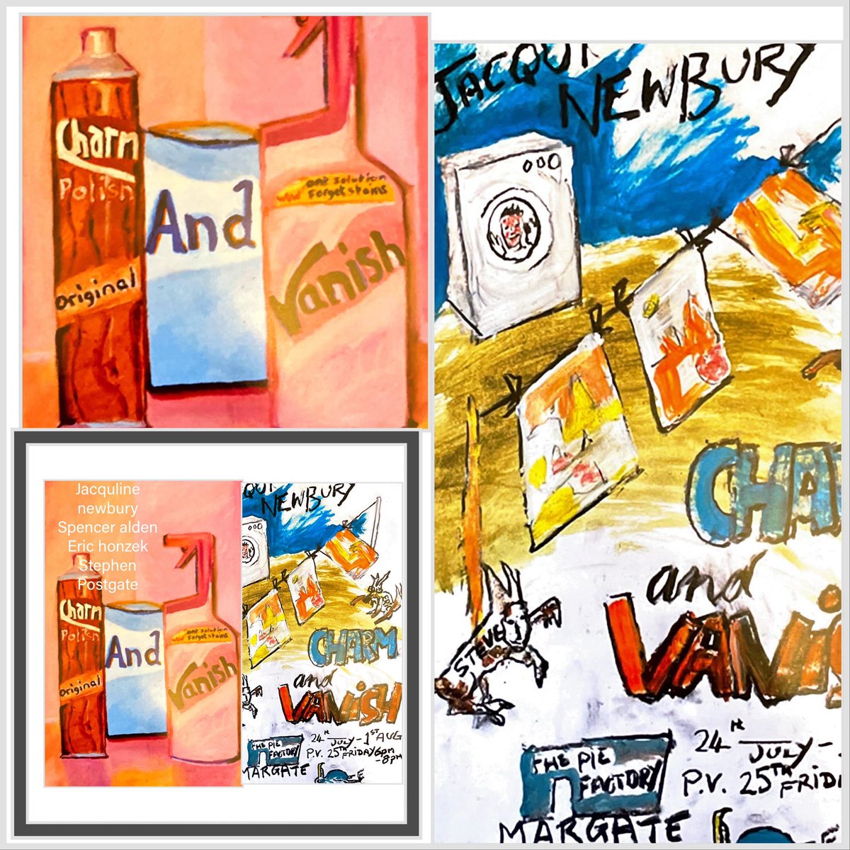 Exhibition at the pie factory in Margate