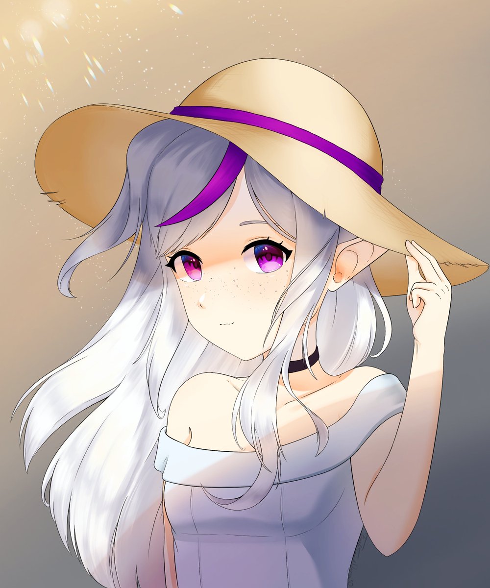 FreshTeaVT's tweet image. Art swap collab with @Darya_3d :D