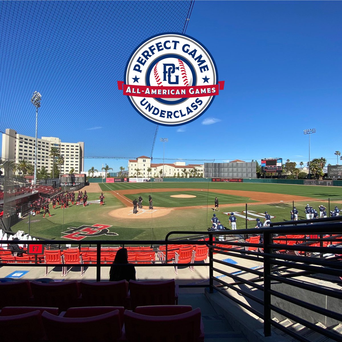 PerfectGameUSA's tweet image. The rosters and schedule for the 2025 Underclass All-American Games at San Diego State are now live!
perfectgame.org/Events/Rosters…