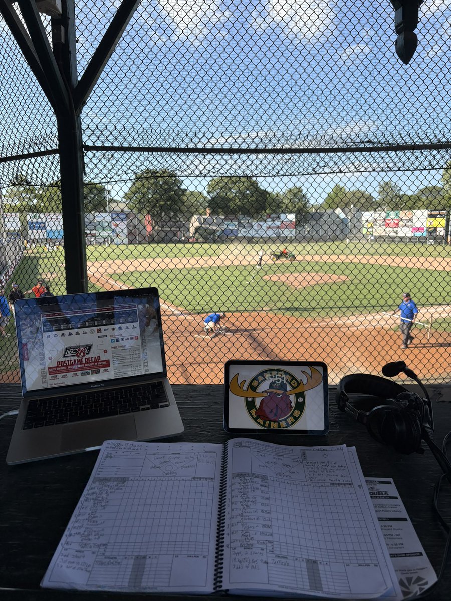 Back at Cardines for the rematch of the 2024 NECBL championship series. Join myself and <a href="/gavin_bicho/">Gavin Bicho</a> on <a href="/ESPNPlus/">ESPN+</a> at 6:30.