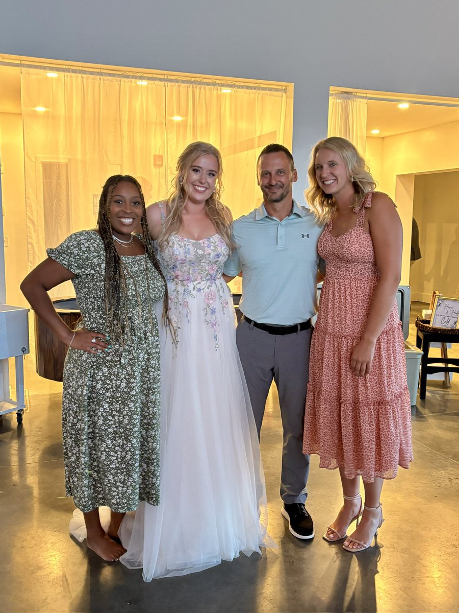 On Saturday we got to celebrate another special young lady! Congratulations to Kendra and Aidan! It was a beautiful evening and ran into some other Lady Raiders! The values that made Kendra an extraordinary player will also make her an unbelievable wife!