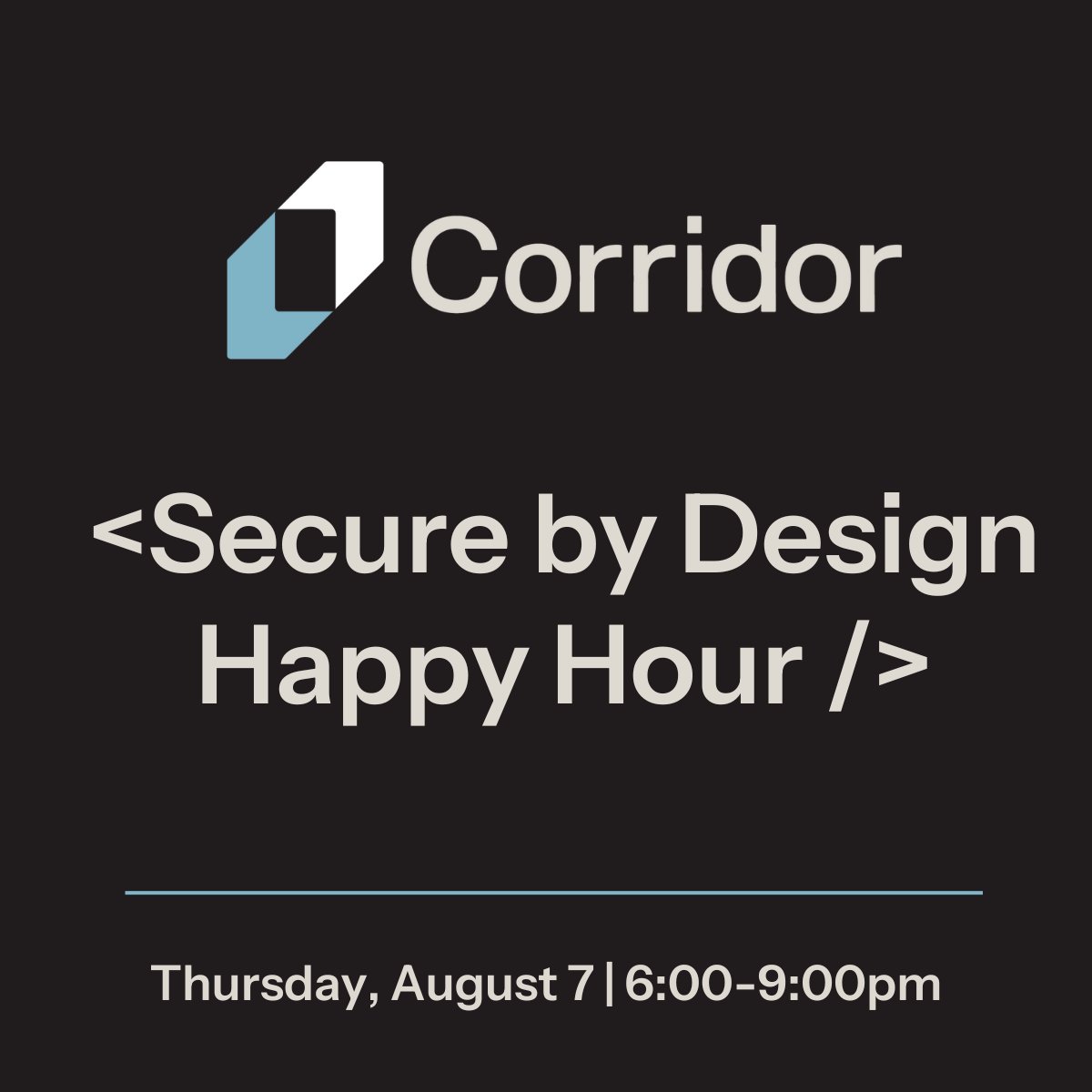 jackhcable's tweet image. Join @CorridorSecure for our Secure by Design happy hour at Hacker Summer Camp: lu.ma/nbulwizb