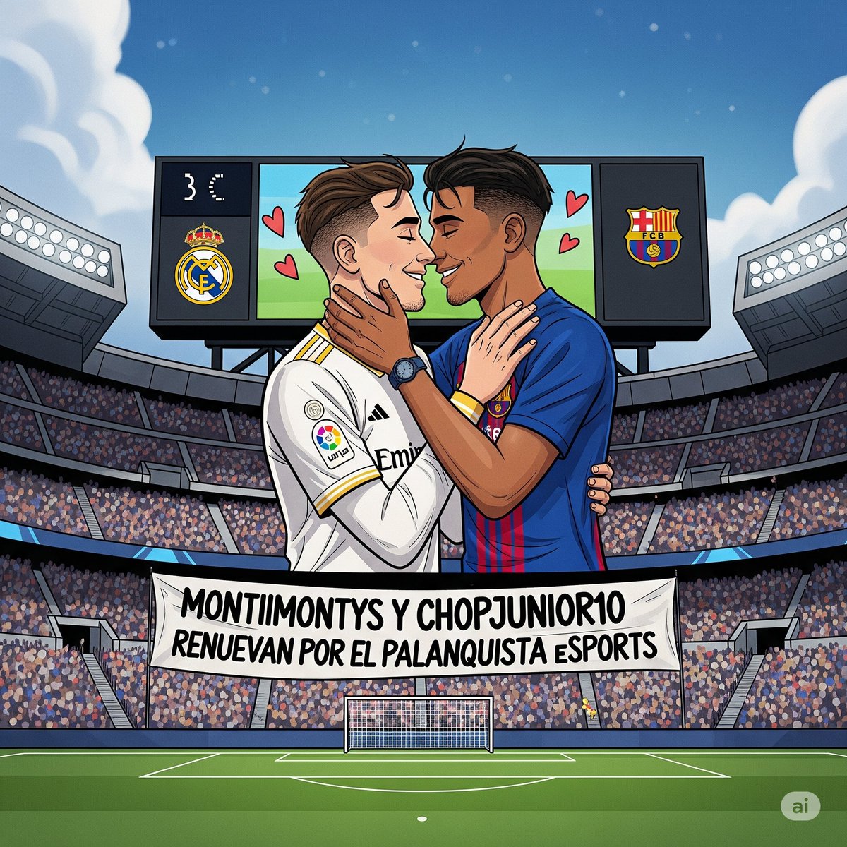 La pareja del equipo, cuando hay "clásico" se tiran más flechas que en First Dates. Ya saben lo que dicen, "Los que se pelean..." pues eso, que renuevan estos dos cabrones 🤦 <a href="/monterde90/">Maddison 5️⃣⚽️</a> y <a href="/ChopDricki/">ChopDricki🇧🇷⚽️</a> 🖋️.