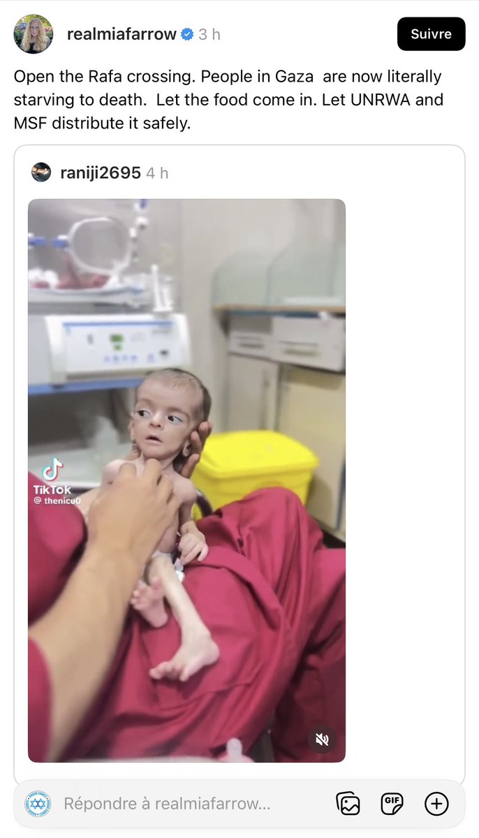 zionbiker2024's tweet image. #MiaFarrow embarrasses herself by reposting an AI video... 😂
#Gaza #Pallywood #Israel