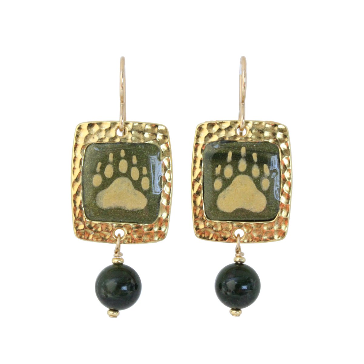 StravaMax's tweet image. What's New >>> Night Forest Bear Paw Earrings stravamax.com/products/earri…
47mm length / with BC Jade and gold filled hook earwires
#nightforestbear #giftidea #artisan #gemstone #jewelry #earrings #stravamax
