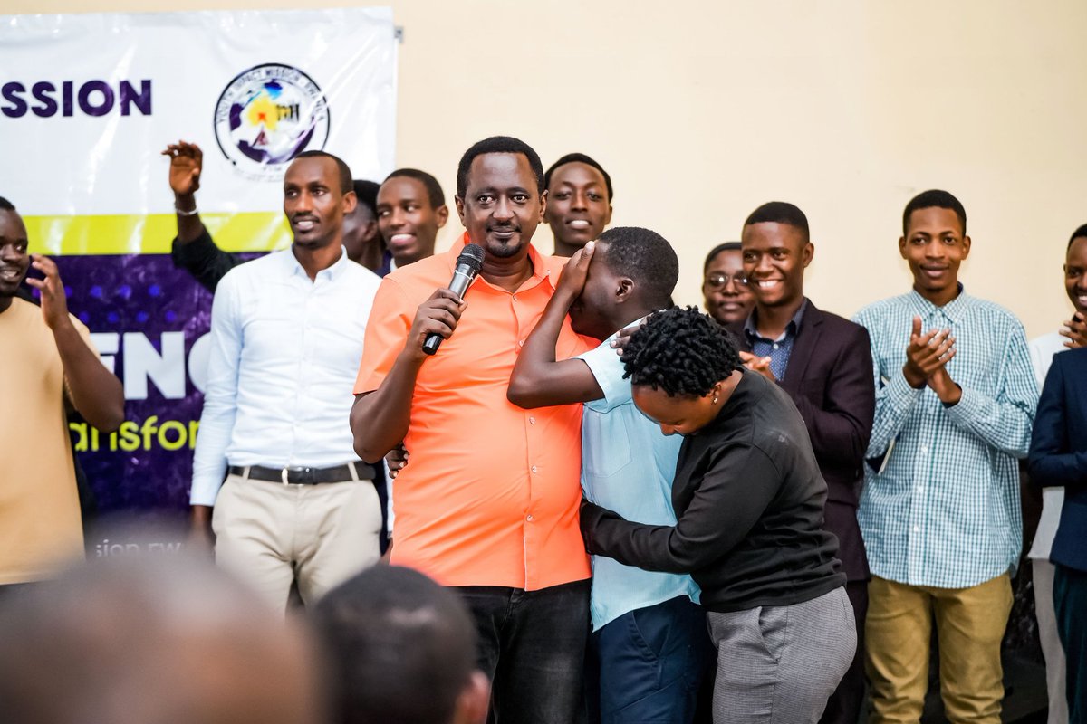 #DAY3
What a powerful day! 🔥
NsanzabandiClaude’s testimony reminded us what true service looks like when you wipe others’ tears, God wipes yours away for good. 

Thank you, Uncle <a href="/SamuelBirondwa/">Samuel K. Birondwa</a>, for being a vessel of hope. The youth are now crying tears of joy ,God bless you!