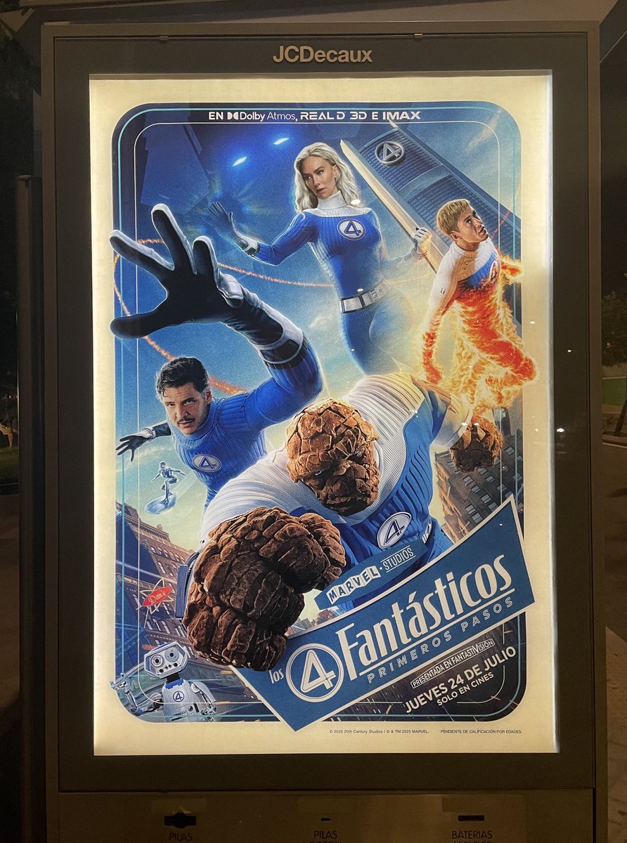 fergonzam99's tweet image. ¡Mañana volverá a ser un día FANTÁSTICO!

#FantasticFour