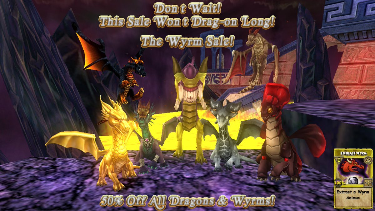 AnimaChambers's tweet image. Clawsome Discounts! 🐲 

This week only, get 50% Off all Wyrm Extract Items!

For some powerful minions and beautiful housing guests like the Eirikur Axebreaker and the Devourer, check out our Sale Showcase at the link below!

animachambers.org/dragon.html