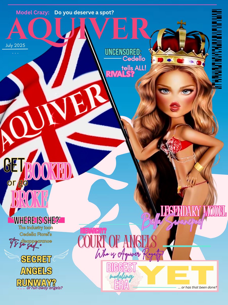 𝐋𝐞𝐠𝐞𝐧𝐝𝐚𝐫𝐲 𝐀𝐧𝐠𝐞𝐥 𝐈𝐬𝐚𝐛𝐞𝐥𝐥𝐚 𝐒𝐰𝐚𝐧𝐞𝐩𝐨𝐞𝐥 𝐒𝐭𝐮𝐧𝐬 𝐟𝐨𝐫 𝐭𝐡𝐞 𝐀𝐪𝐮𝐢𝐯𝐞𝐫 𝐉𝐮𝐥𝐲 𝐈𝐬𝐬𝐮𝐞: “𝐓𝐡𝐞 𝐂𝐨𝐮𝐫𝐭 𝐨𝐟 𝐀𝐧𝐠𝐞𝐥𝐬” 👑💝🪽