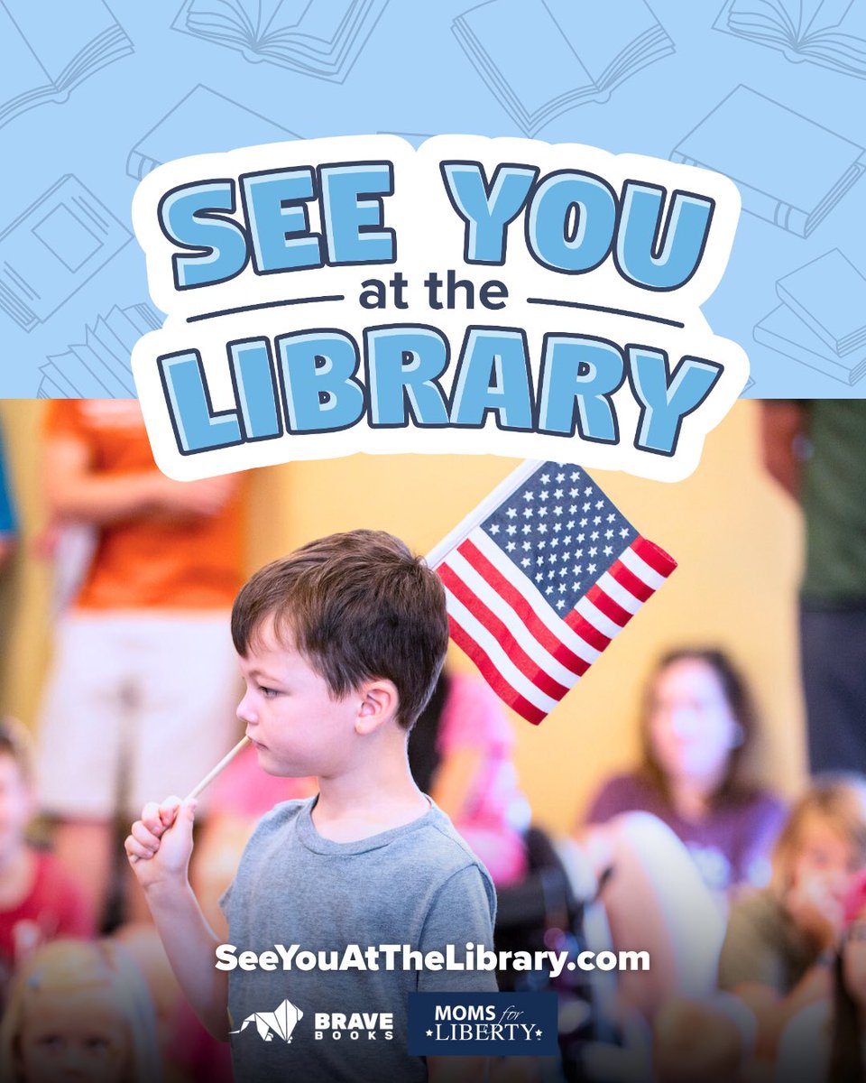 📣See You at the Library on August 16th! Honored to partner with <a href="/KirkCameron/">Kirk Cameron</a> and <a href="/BraveBooksUS/">BRAVE BOOKS</a> in this nationwide event that celebrates what is good, true, and beautiful in the USA🇺🇸!