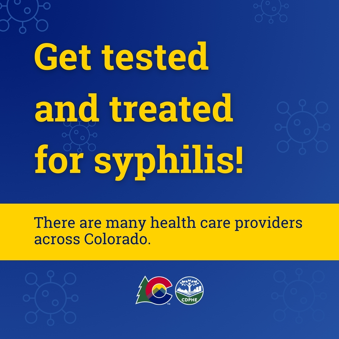 CDPHE's tweet image. Your health is your baby’s health. Protect your baby by asking your doctor to test you for syphilis before and during pregnancy. Syphilis is curable, and early treatment can save your baby’s life.
Learn more: cdphe.colorado.gov/sexually-trans…