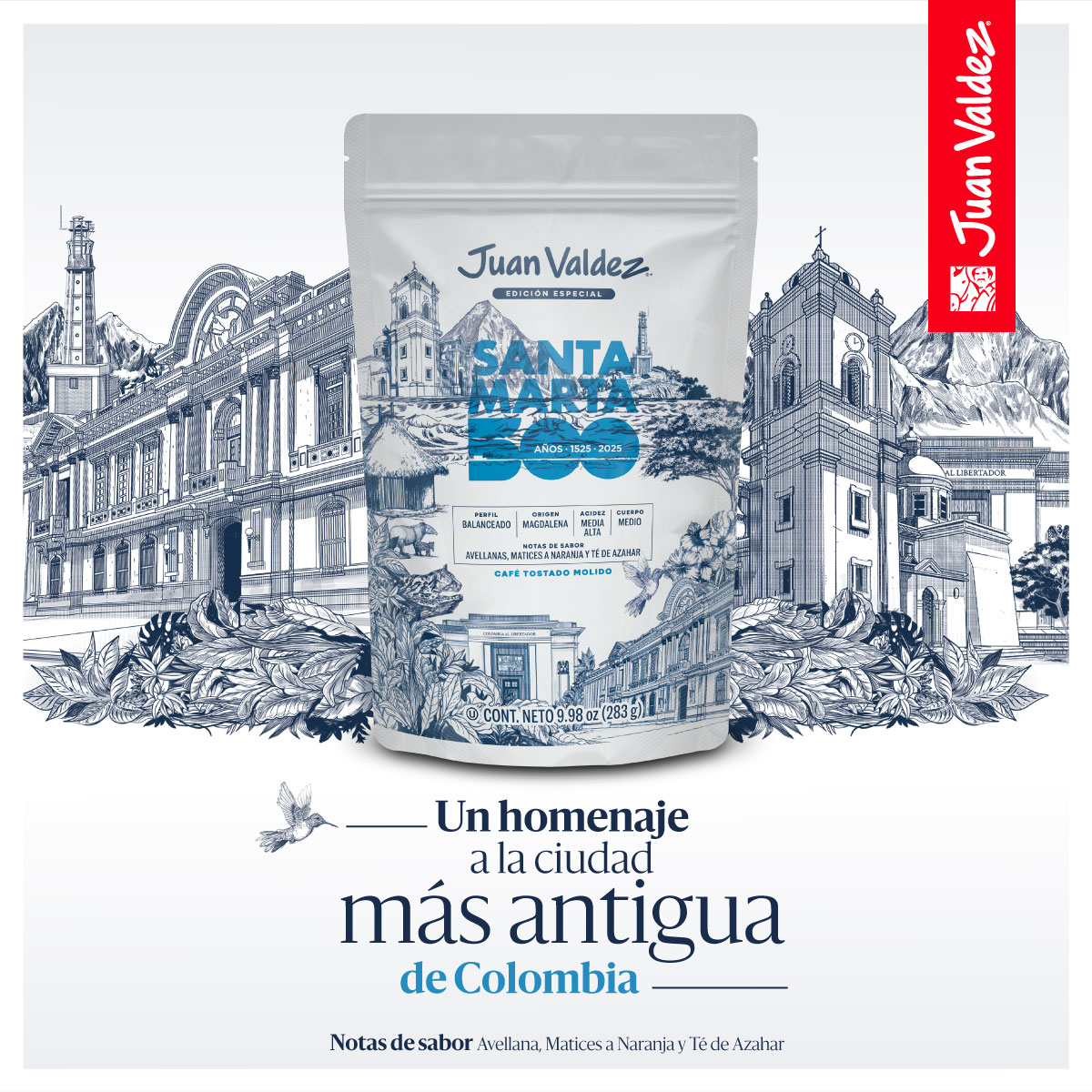 Santa Marta no solo celebra 500 años de historia. Celebra 500 años de cultura viva, de manos que cultivan, del café que conecta el mar con la montaña.☕🌄