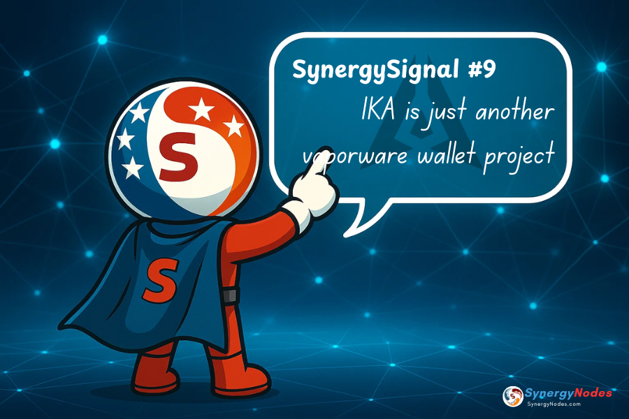 Synergy Nodes (@synergynodes) on Twitter photo đŁ Synergy Signal: Debunked #9
Myth: âIka is just another vaporware wallet projectâno real tech or usage behind it.â
Reality: Far from vaporâ <a href="/ikadotxyz/">IkaăđŠă</a> is the first sub-second MPC network on Sui, with real testnet traction, protocol-level innovation, and institutional backing. đŁ Synergy Signal: Debunked #9
Myth: âIka is just another vaporware wallet projectâno real tech or usage behind it.â
Reality: Far from vaporâ <a href="/ikadotxyz/">IkaăđŠă</a> is the first sub-second MPC network on Sui, with real testnet traction, protocol-level innovation, and institutional backing.