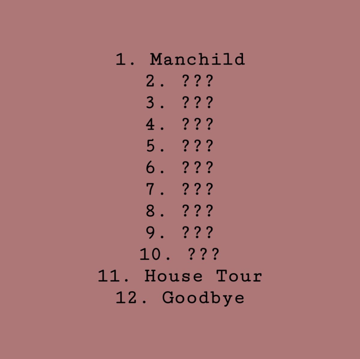 SabrinaTimes's tweet image. Sabrina Carpenter’s upcoming album’s “Man’s Best Friend” 11th track is called “House Tour”!