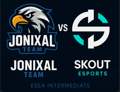 szakeios's tweet photo. 🔥 Bitwa o punkty trwa!
Już dzisiaj o 20:00 JONIXAL TEAM zmierzy się z Skout Esports w 4. kolejce ESEA Intermediate!
🎯 Cel: Zwycięstwo
🕗 Bilans: 3-0
💣 Czas pokazać siłę!

Nie przegap — wspieraj nas w walce! 🦅
#JonixalTeam #CS2 #ESEAIntermediate #GameDay #EsportReady https://t.co/u0yixT8DNI
