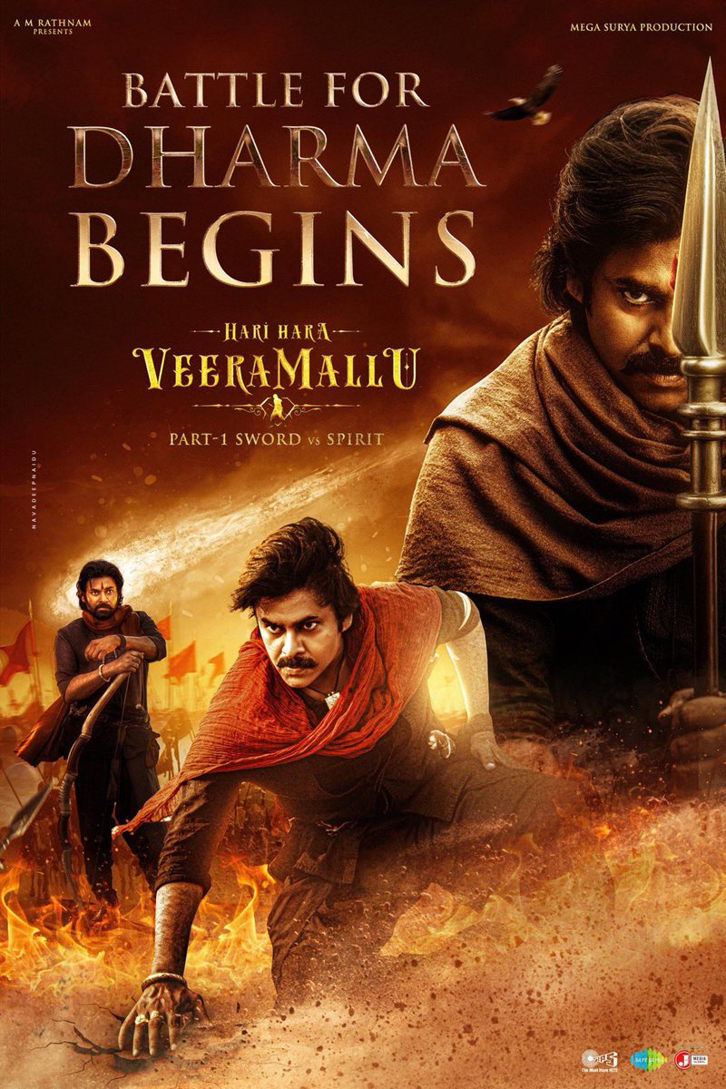 as a stark symbol of oppression, yet historians have long softened its brutality. #HariHaraVeeraMallu boldly unmasks this injustice, exposing the erasure of Hindu suffering and the looting of India’s wealth, like the Kohinoor’s theft. With unwavering resolve, this saga celebra